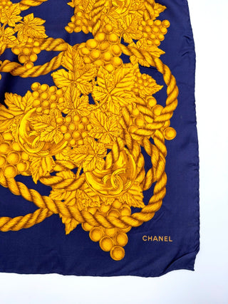 Chanel Seidentuch 95x 95 cm - Second Hand - BONVOYAGELOUIS