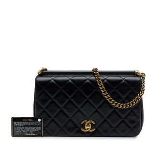 Chanel Top Handel Singel Flap - Handtasche- Second Hand - BONVOYAGELOUIS