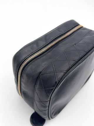 Chanel Vanity Kosmetiktasche Lammleder - Second Hand - BONVOYAGELOUIS