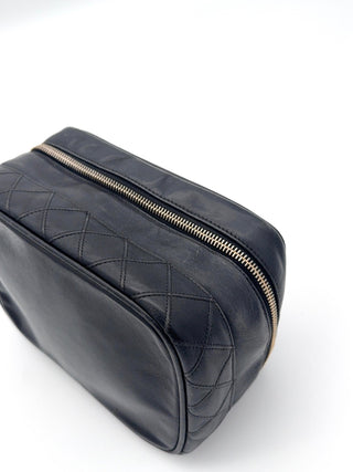 Chanel Vanity Kosmetiktasche Lammleder - Second Hand - BONVOYAGELOUIS