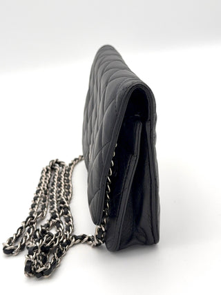Chanel Wallet on Chain WOC schwarz - Second Hand - BONVOYAGELOUIS