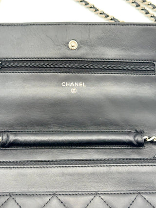 Chanel Wallet on Chain WOC schwarz - Second Hand - BONVOYAGELOUIS