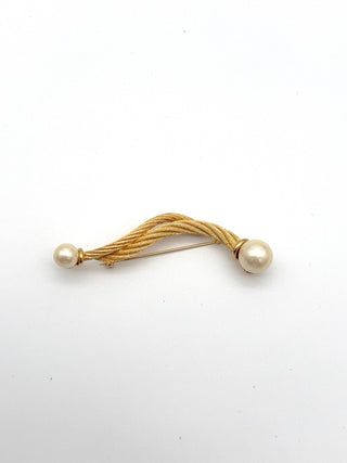 Christian Dior Brosche gold - Second Hand - BONVOYAGELOUIS