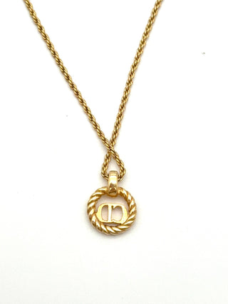 Christian Dior CD Vintage Kette - Second Hand - BONVOYAGELOUIS