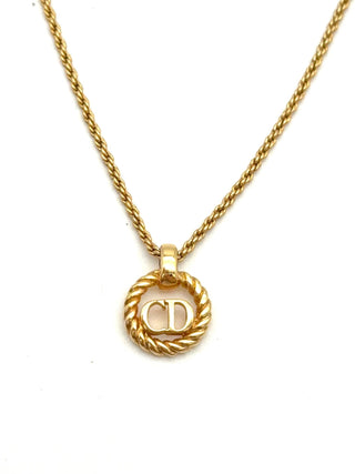 Christian Dior CD Vintage Kette - Second Hand - BONVOYAGELOUIS