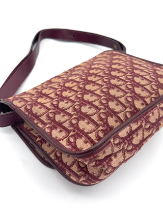 Christian Dior Oblique Monogram Schultertasche - Second Hand - BONVOYAGELOUIS