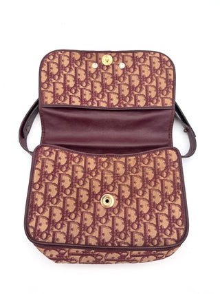 Christian Dior Oblique Monogram Schultertasche - Second Hand - BONVOYAGELOUIS