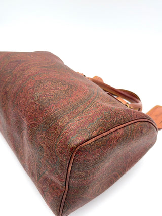 Etro Paisley Boston Bag - Second Hand - BONVOYAGELOUIS