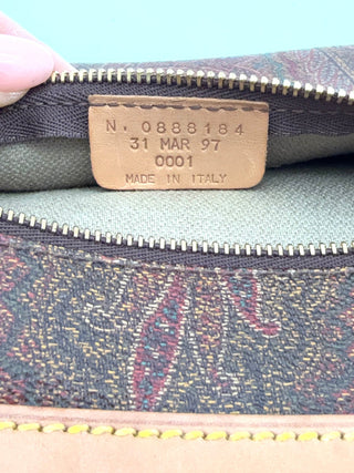 Etro Paisley Boston Bag - Second Hand - BONVOYAGELOUIS