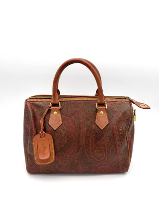 Etro Paisley Boston Bag - Second Hand - BONVOYAGELOUIS