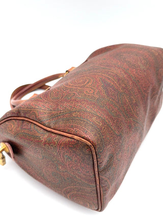 Etro Paisley Boston Bag - Second Hand - BONVOYAGELOUIS