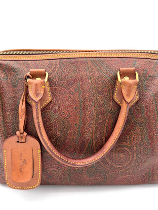 Etro Paisley Boston Bag - Second Hand - BONVOYAGELOUIS