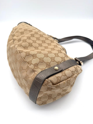 Gucci Abbey GG Canvas Tasche - Second Hand - BONVOYAGELOUIS