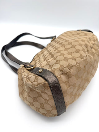 Gucci Abbey GG Canvas Tasche - Second Hand - BONVOYAGELOUIS