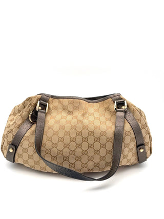 Gucci Abbey GG Canvas Tasche - Second Hand - BONVOYAGELOUIS