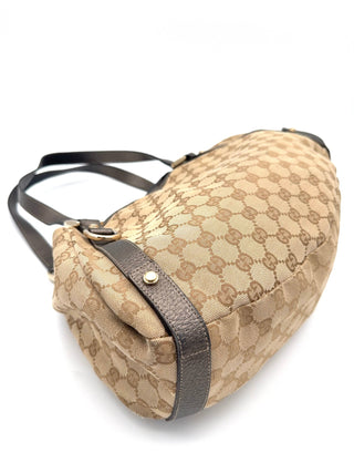 Gucci Abbey GG Canvas Tasche - Second Hand - BONVOYAGELOUIS