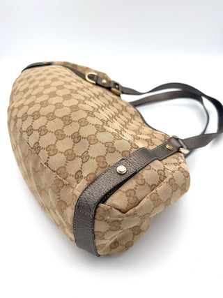 Gucci Abbey GG Canvas Tasche - Second Hand - BONVOYAGELOUIS