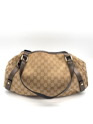 Gucci Abbey GG Canvas Tasche - Second Hand - BONVOYAGELOUIS