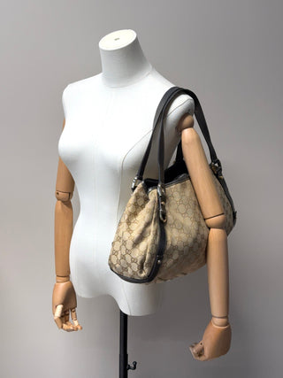 Gucci Abbey GG Canvas Tasche - Second Hand - BONVOYAGELOUIS