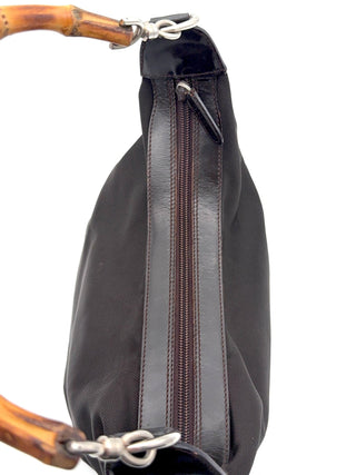 Gucci Bamboo Tasche dunklebraun - Second Hand - BONVOYAGELOUIS