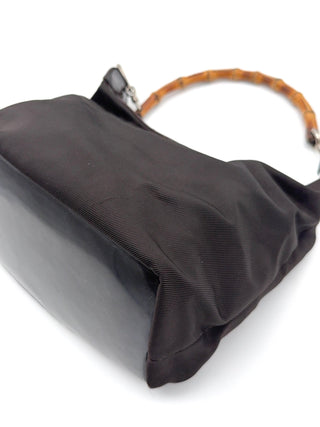 Gucci Bamboo Tasche dunklebraun - Second Hand - BONVOYAGELOUIS