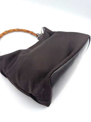 Gucci Bamboo Tasche dunklebraun - Second Hand - BONVOYAGELOUIS
