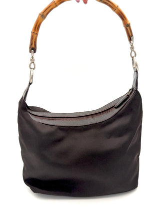 Gucci Bamboo Tasche dunklebraun - Second Hand - BONVOYAGELOUIS