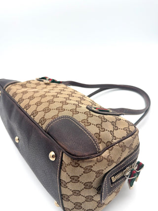 Gucci East - West Tasche GG Canvas - Second Hand - BONVOYAGELOUIS