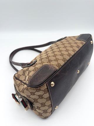 Gucci East - West Tasche GG Canvas - Second Hand - BONVOYAGELOUIS