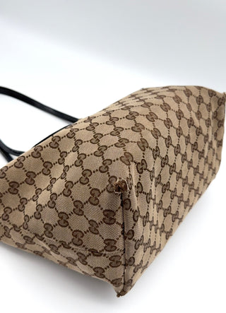 Gucci GG Canvas Mini Shopper - Handtasche- Second Hand - BONVOYAGELOUIS