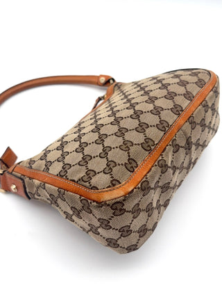 Gucci GG Canvas Schultertasche - Second Hand - BONVOYAGELOUIS