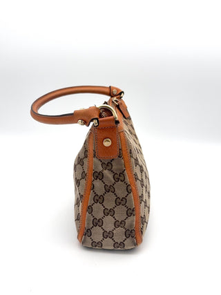 Gucci GG Canvas Schultertasche - Second Hand - BONVOYAGELOUIS