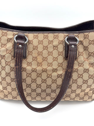 Gucci GG Canvas Shopper - Handtasche- Second Hand - BONVOYAGELOUIS