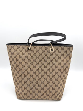 Gucci GG Canvas Tote Bag - Second Hand - BONVOYAGELOUIS
