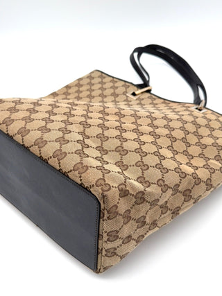 Gucci GG Canvas Tote Bag - Second Hand - BONVOYAGELOUIS