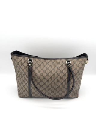 Gucci GG Canvas Tote Tasche Shopper - Second Hand - BONVOYAGELOUIS