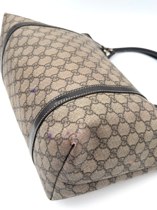 Gucci GG Canvas Tote Tasche Shopper - Second Hand - BONVOYAGELOUIS
