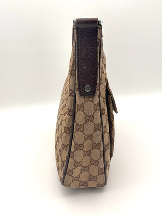 Gucci Hobo Tasche GG Canvas - Second Hand - BONVOYAGELOUIS
