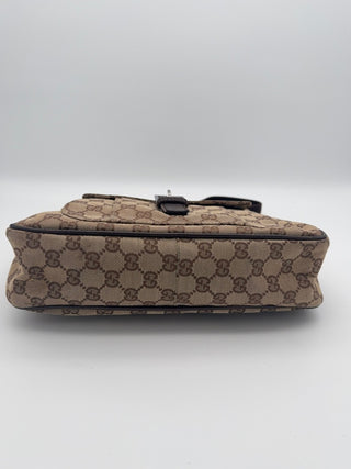 Gucci Hobo Tasche GG Canvas - Second Hand - BONVOYAGELOUIS