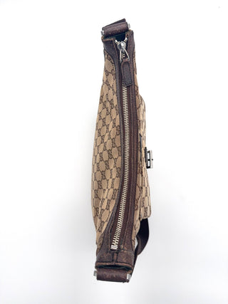 Gucci Hobo Tasche GG Canvas - Second Hand - BONVOYAGELOUIS