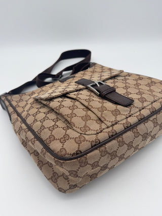 Gucci Hobo Tasche GG Canvas - Second Hand - BONVOYAGELOUIS