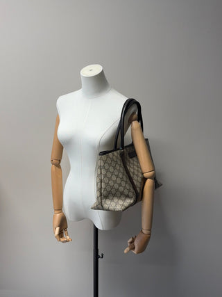 Gucci Tote Bag GG Canvas Tasche - Second Hand - BONVOYAGELOUIS