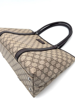 Gucci Tote Bag GG Canvas Tasche - Second Hand - BONVOYAGELOUIS
