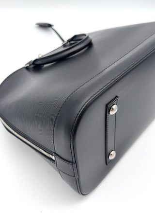 Louis Vuitton Alma Epi Leder schwarz - Handtasche- Second Hand - BONVOYAGELOUIS