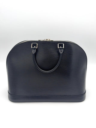 Louis Vuitton Alma Epi Leder schwarz - Handtasche- Second Hand - BONVOYAGELOUIS