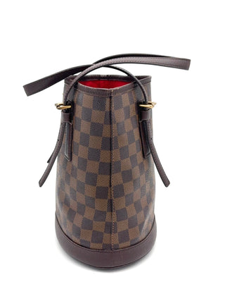 Louis Vuitton Bucket Bag PM Damier Ebene - Second Hand - BONVOYAGELOUIS