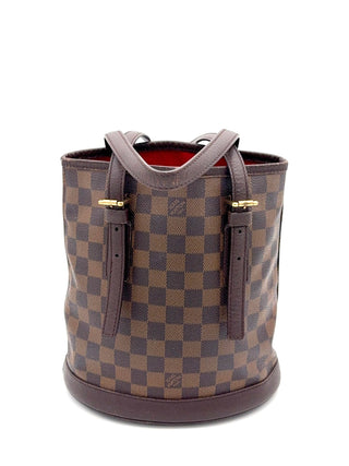 Louis Vuitton Bucket Bag PM Damier Ebene - Second Hand - BONVOYAGELOUIS