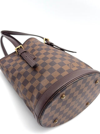 Louis Vuitton Bucket Bag PM Damier Ebene - Second Hand - BONVOYAGELOUIS