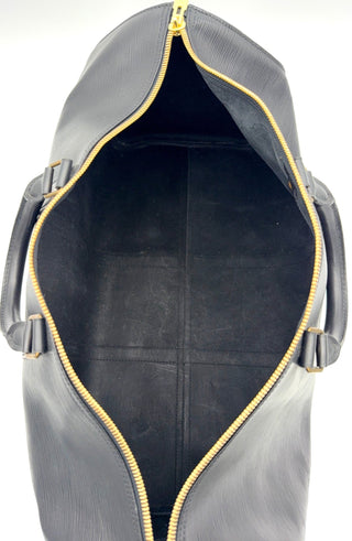 Louis Vuitton Keepall 50 Epi Leder schwarz - Second Hand - BONVOYAGELOUIS