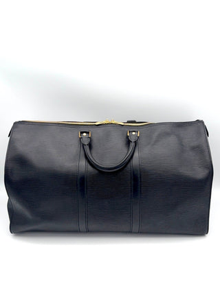 Louis Vuitton Keepall 50 Epi Leder schwarz - Second Hand - BONVOYAGELOUIS